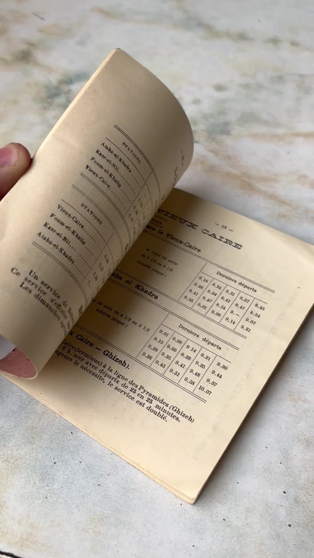 كتيّب خريطة ترامواي القاهرة ١٩٠٣ - 3