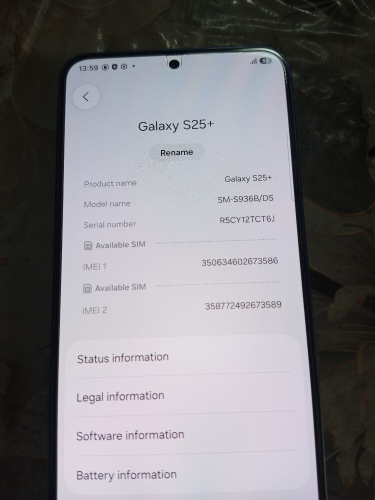 Samsung Galaxy S25+ 256gb - 7