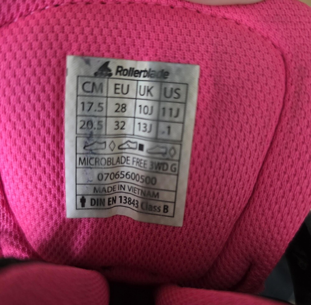 roller blades size 28-32eur - 3