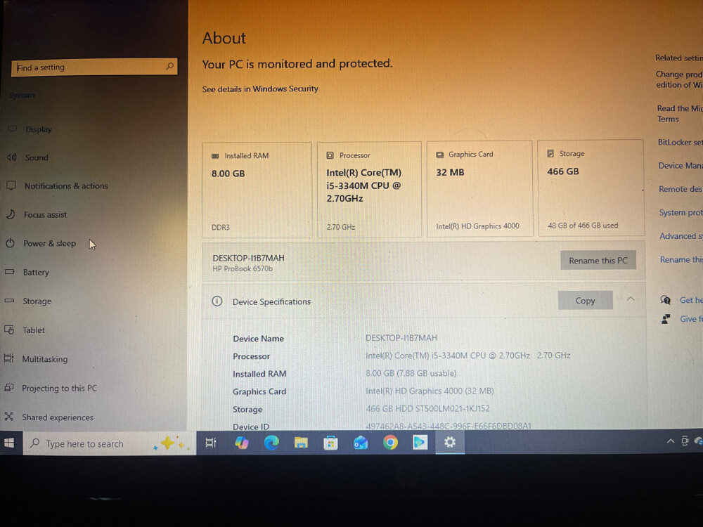 Laptop intel core i5 3rd generation - 3