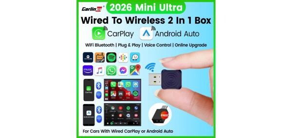 Wireless CarPlay & Android Auto Box - 1