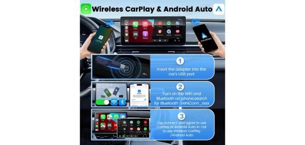 Wireless CarPlay & Android Auto Box - 5