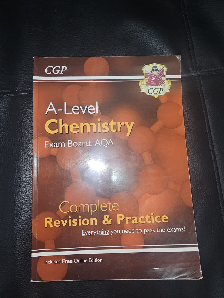 CGP A-Level Revision Books 4 books - 1