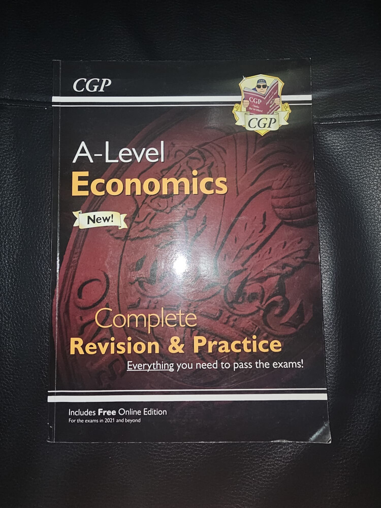 CGP A-Level Revision Books 4 books - 6