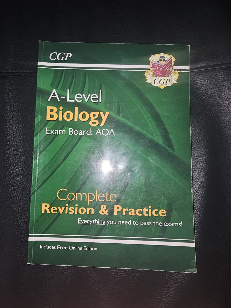 CGP A-Level Revision Books 4 books - 2