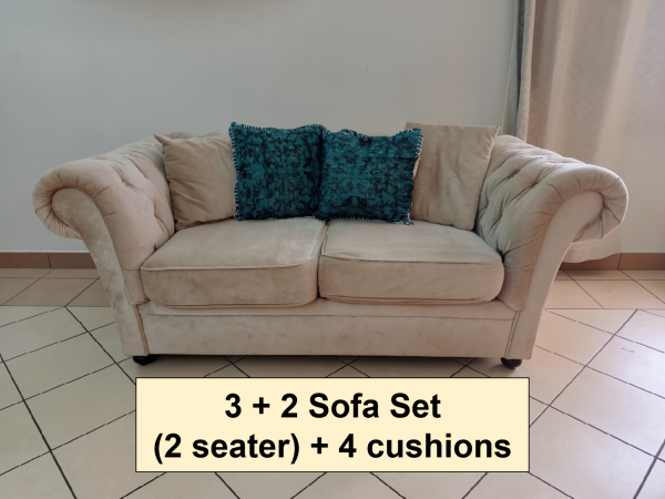 Livingroom Sofa Set (3 + 2 seat) - 4