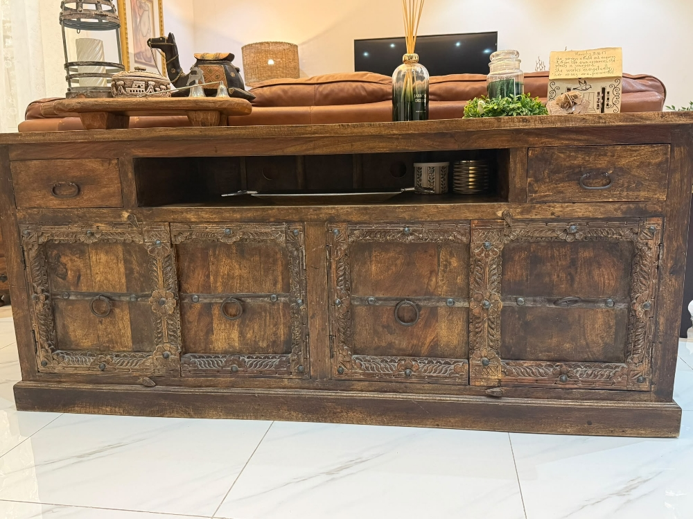 Liwan solid wood TV cabinet - 1