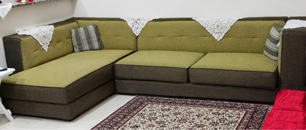 L shapeed sofa  - 1