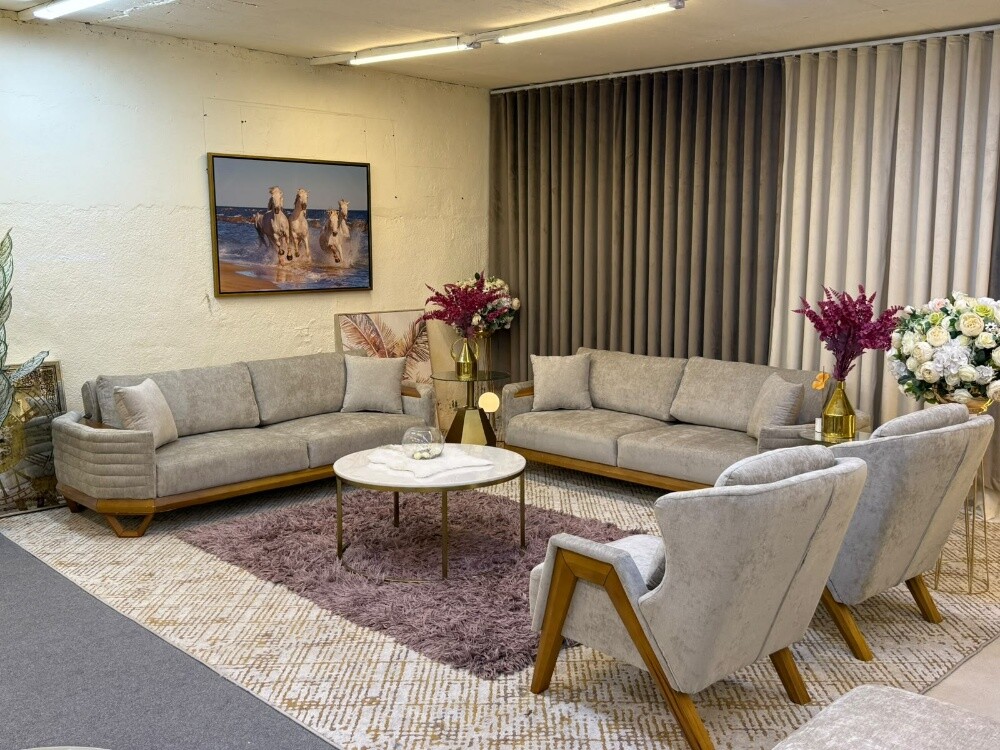 Branded like new sofa 3+3+1+1 sale. - 11