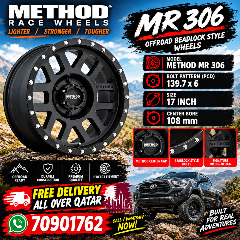 METHOD ORIGINAL PCD 139.7x6 FOR CAR - 1