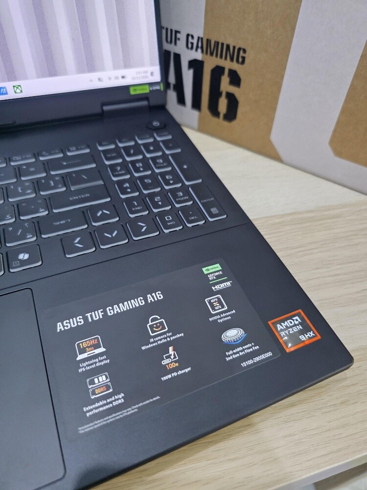 RTX 5060 Asus Tuf A16 16/1TB - 6