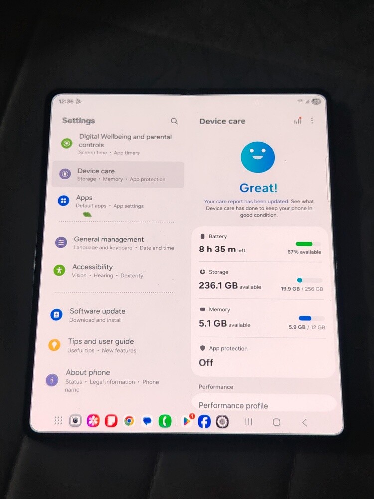Samsung Z Fold (4) 256GB RAM 12GB - 3
