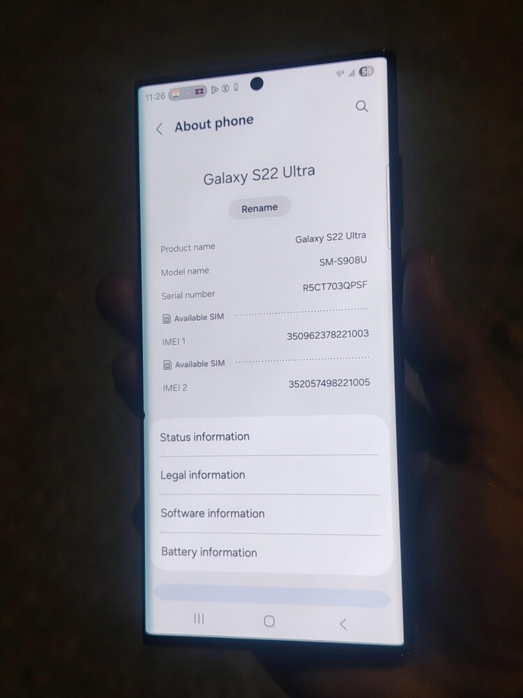 Samsung S22 Ultra 256GB RAM 12GB - 3