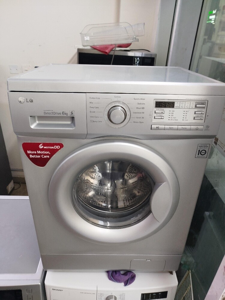 Lg 6kg silver color washing machine - 2