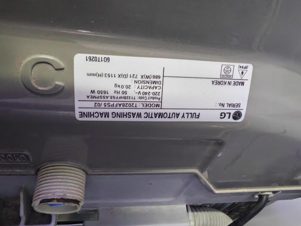 LG 20kg Top Load Washer For Sale - 5