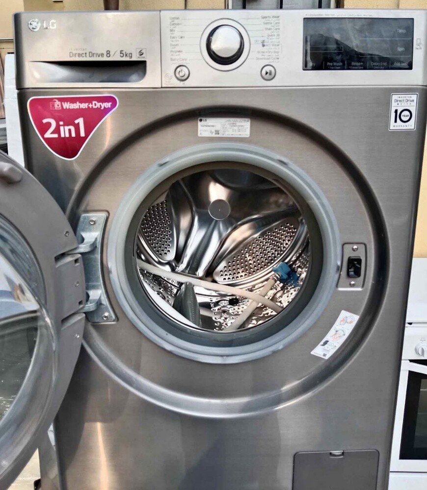 Lg washing machine 8/5 kg. - 2