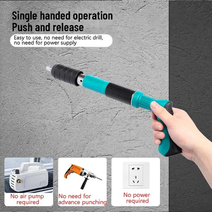 New Upgrade Manual Steel Nail Gun W - 1