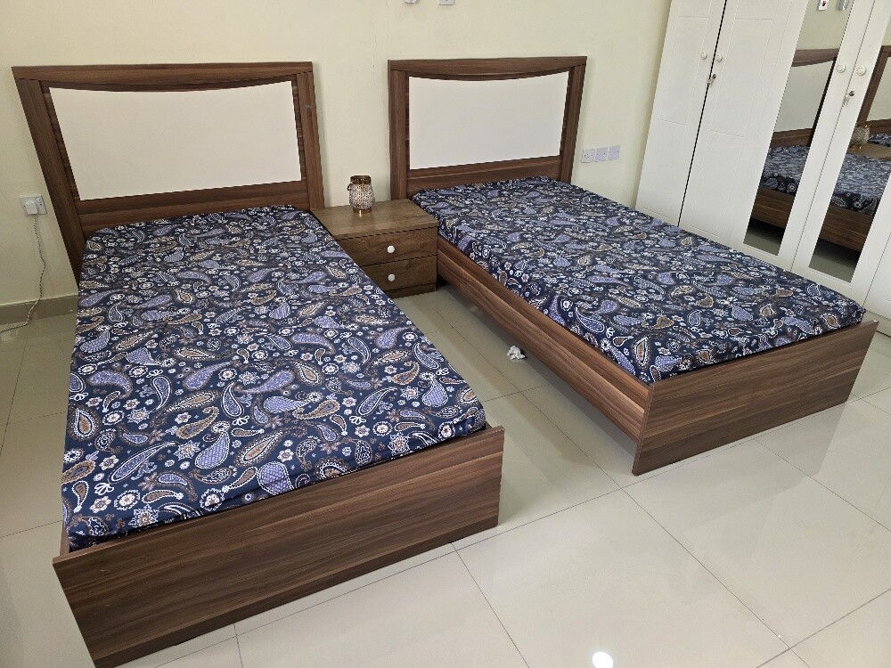 2 Single Bed Sets with Mattresses - 2