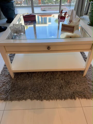 coffee table and rug - 3