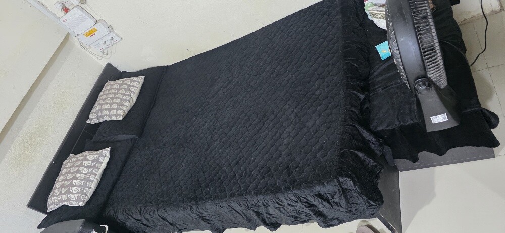 bed with spring matredd - 8