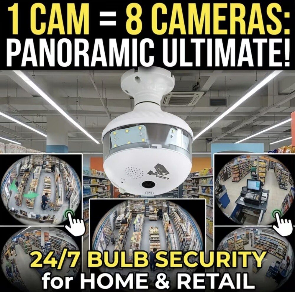 Wifi Bulb Camera - 1