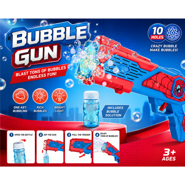 Spider-Man Bubble Gun - 2