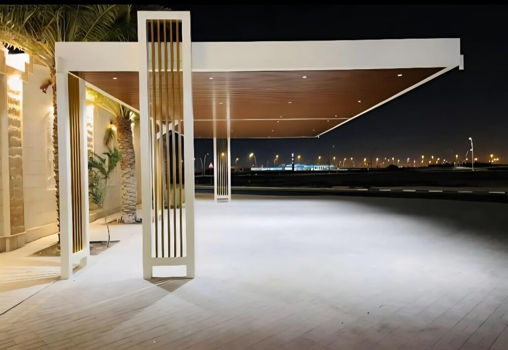 مظلات مواقف سيارات حديثة في قطر - 3