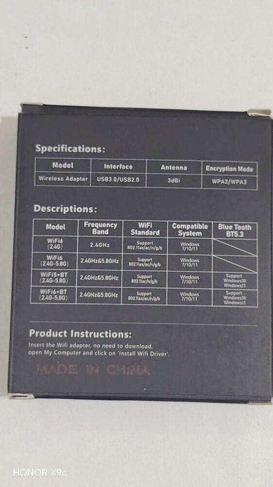 wifi Adapter for PC/LAPTOP - 2