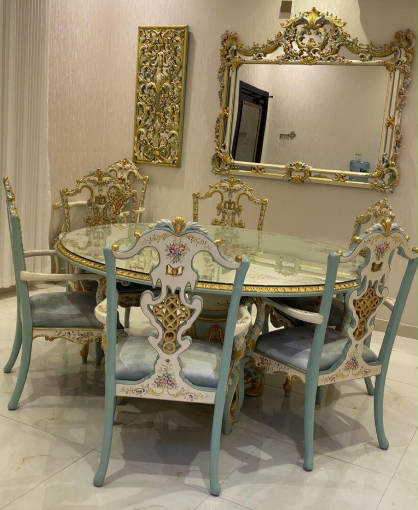 dining table with chairs for sale - 1