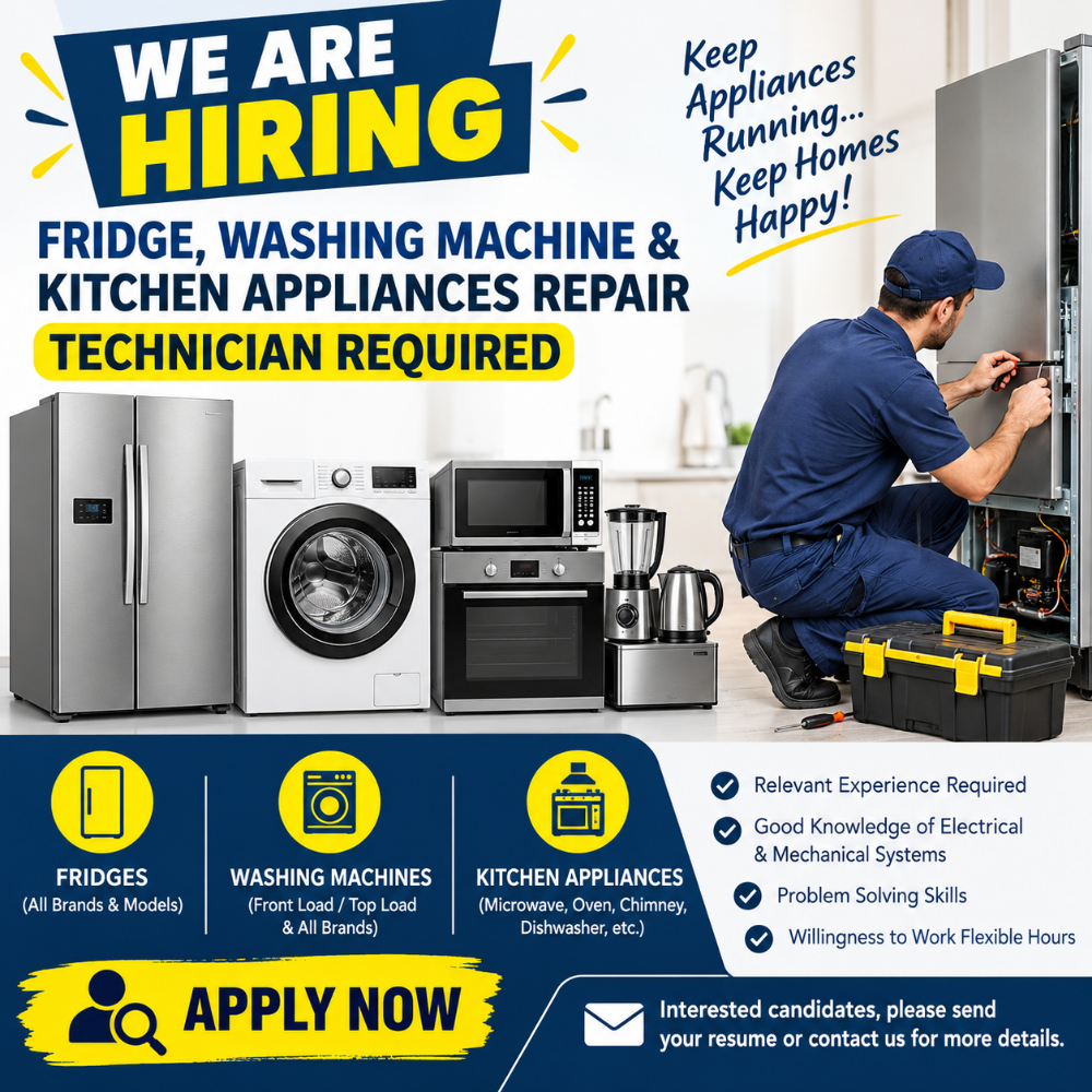 Technician Required - 1