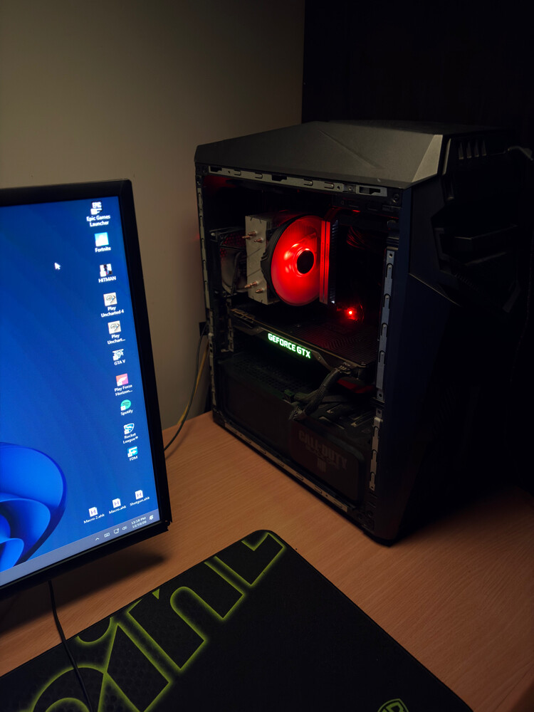 Gaming PC (includes monitor 144hz)  - 2