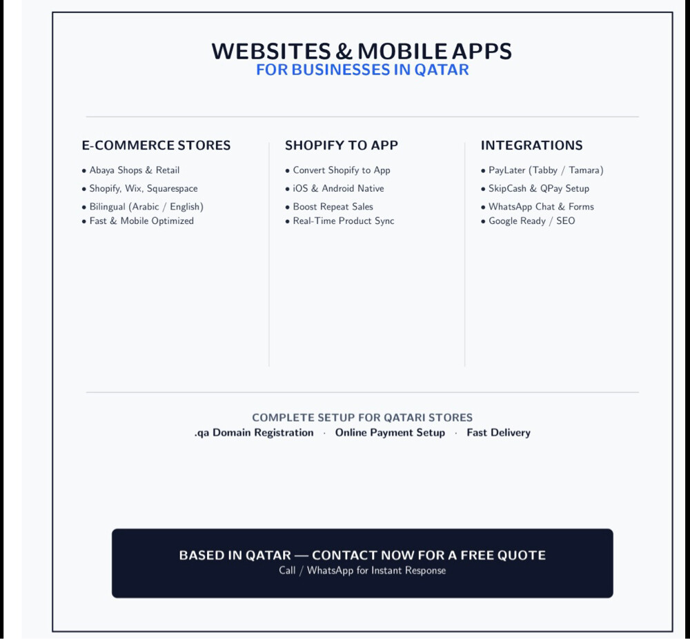 Website for your business .QA - 1