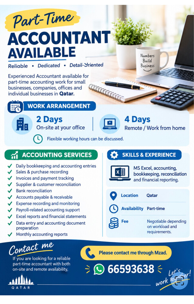 Part Time Accountant - 1