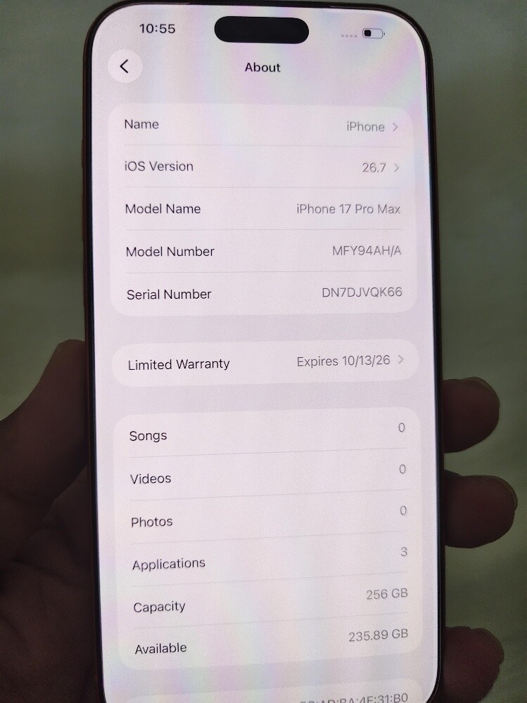 iphone 17 pro max 256gb - 3