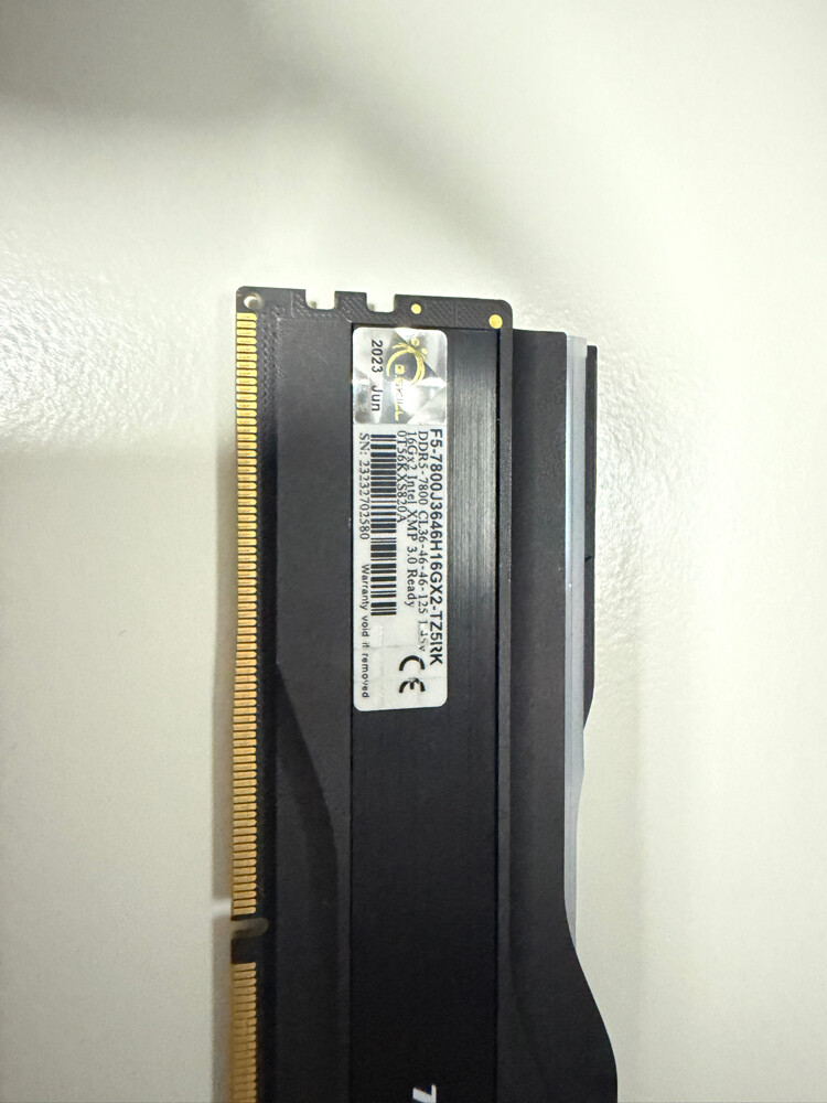 Ram Ddr5 1x16Gb 7800mhz - 2
