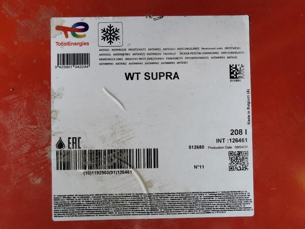 FOR SALE 10 DRUMS OF WP SUPRA - 5