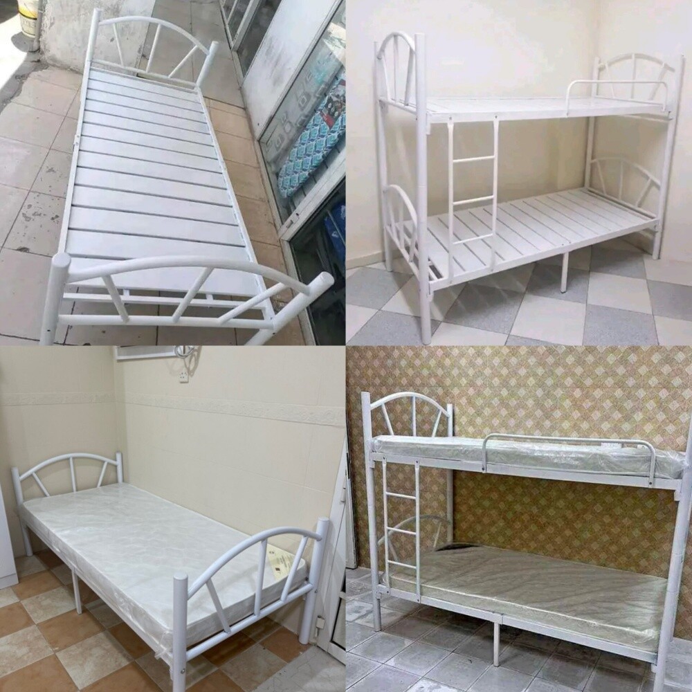 new steel single or double bed - 4