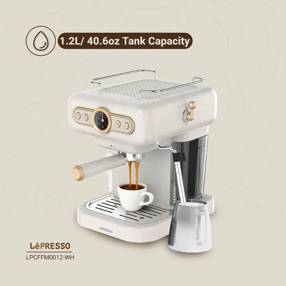 Retro Espresso Boiler Machine - 6