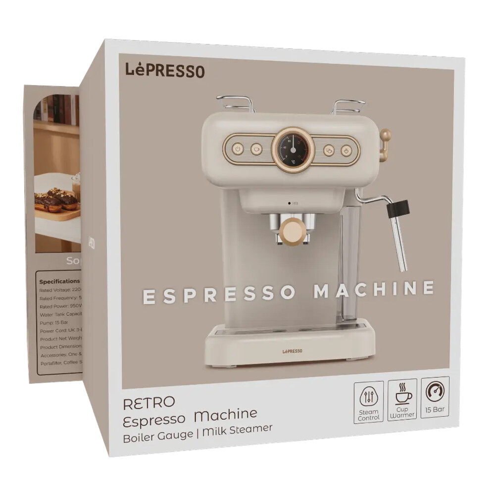 Retro Espresso Boiler Machine - 7