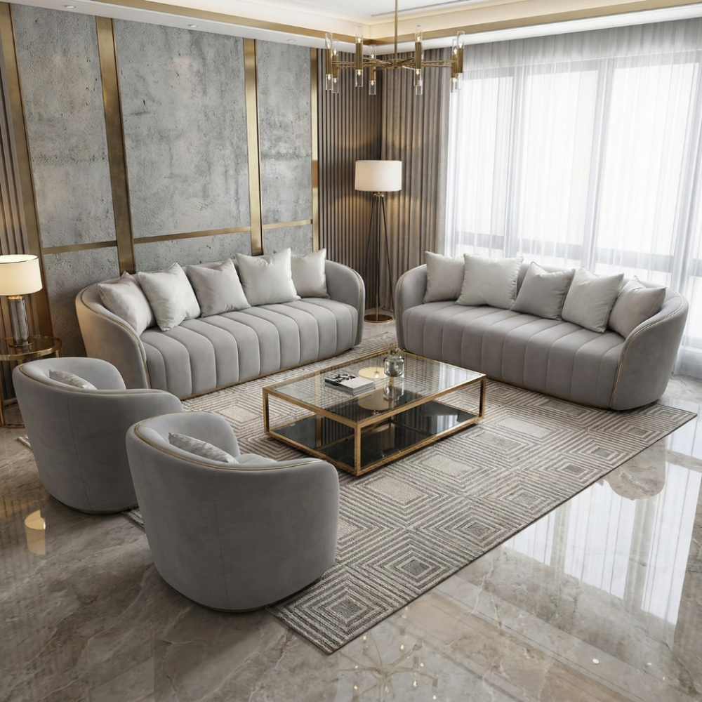 Sofa's and chair - 1