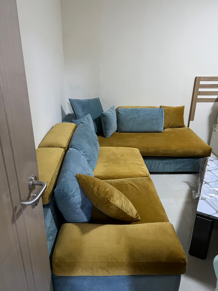 L-shaped sofa set - 5