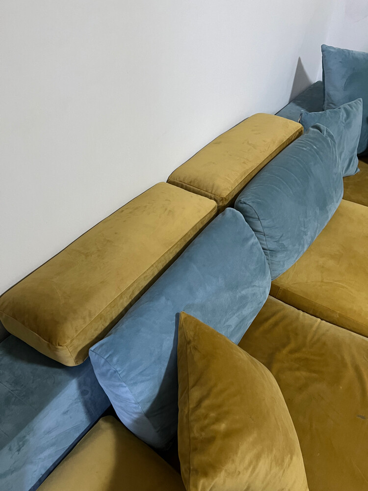 L-shaped sofa set - 2