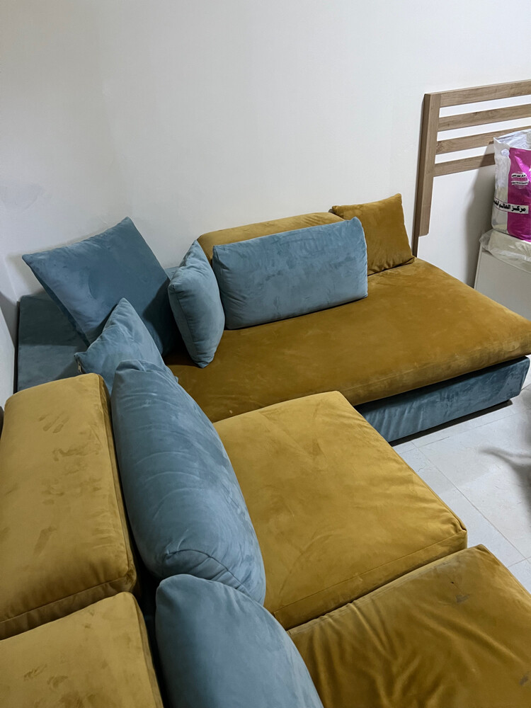 L-shaped sofa set - 4