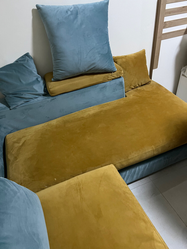 L-shaped sofa set - 9