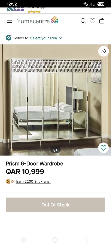 Home Centre Brand Bedroom Set - 10