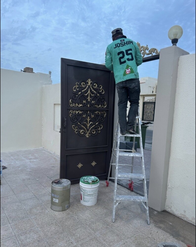 Painting gypsum working Qatar. - 4