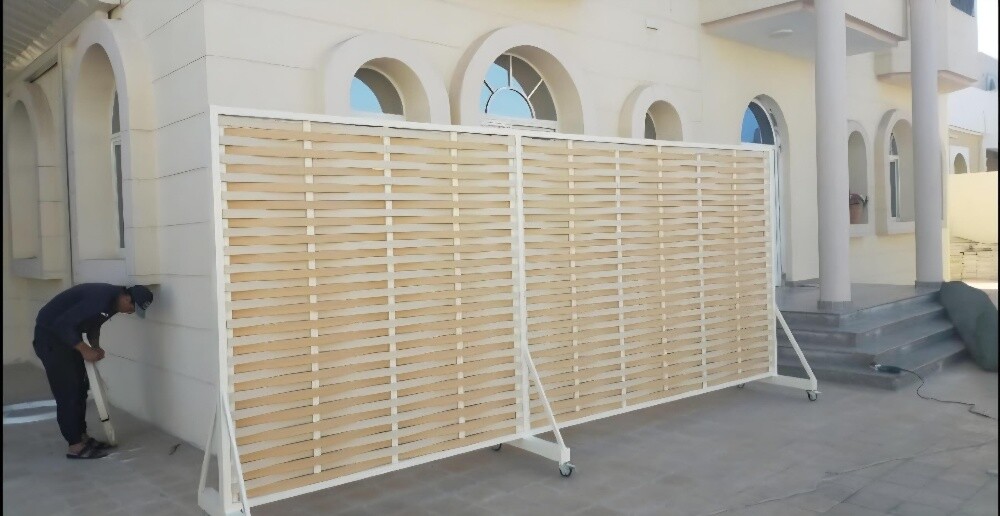 Modern car parking shades in Qatar - 5