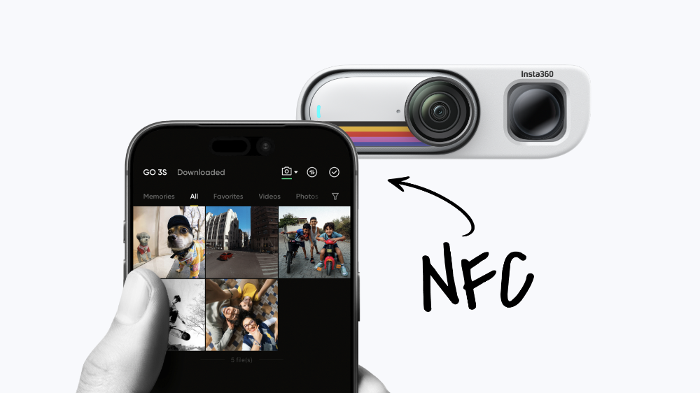 INSTA360 GO3S RETRO BUNDLE - NFC - 8