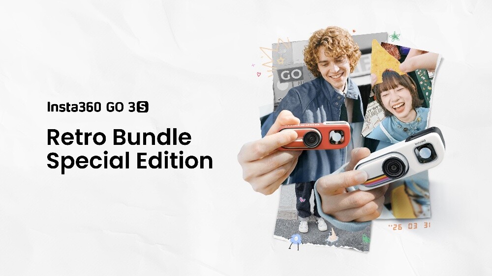 INSTA360 GO3S RETRO BUNDLE - NFC - 5
