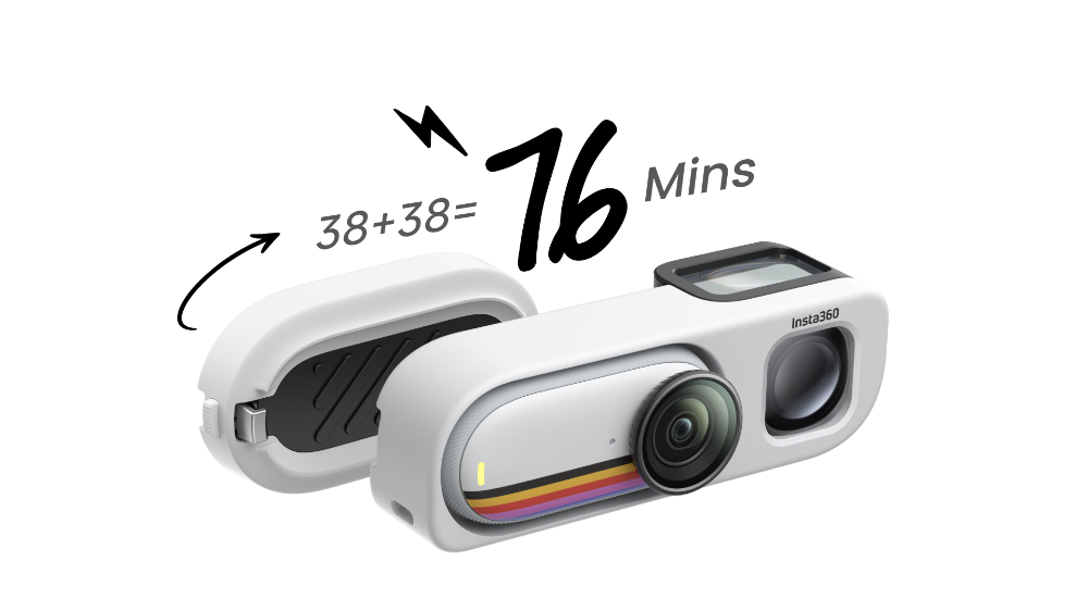 INSTA360 GO3S RETRO BUNDLE - NFC - 7